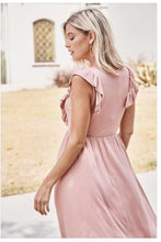 Load image into Gallery viewer, Blush Rose Maxi Dress