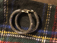 Load image into Gallery viewer, Rhinestone Hoop Earrings