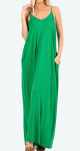 Load image into Gallery viewer, V-Neck Cami Maxi Dress