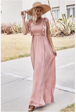 Load image into Gallery viewer, Blush Rose Maxi Dress
