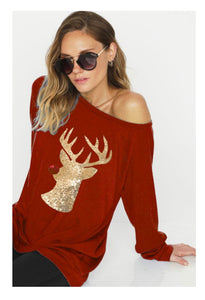 Rudolph French Terry Top