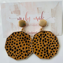 Load image into Gallery viewer, Dalmatian Print Earrings
