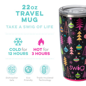Merry and Bright Travel Mug 22 oz