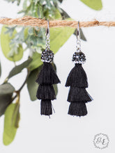 Load image into Gallery viewer, Layered Tassel Earrings - 4 Colors!