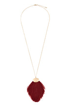 Load image into Gallery viewer, Tassel Drop Necklace