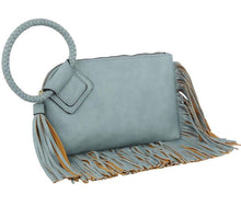 Load image into Gallery viewer, Fringe Cuff Wristlet
