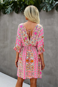 Hot Pink Arizona Dress